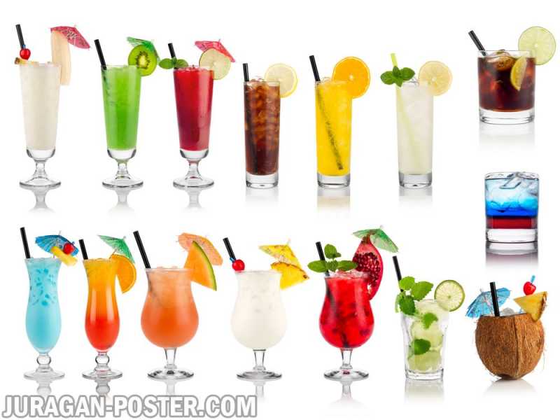 big-set-of-cocktails-and-short-drinks-jual-poster-di-juragan-poster