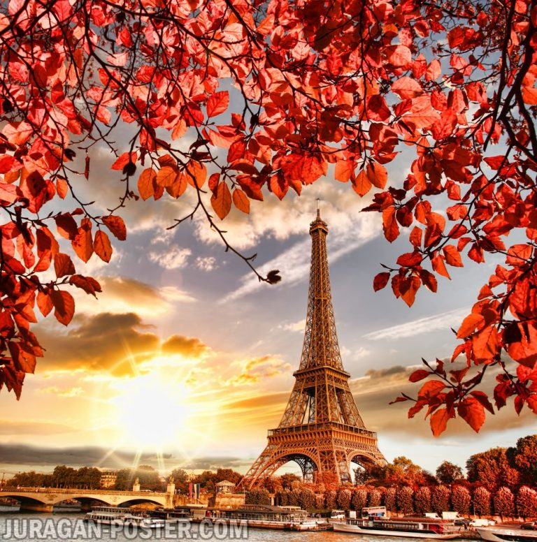 Jual poster Menara Eiffel