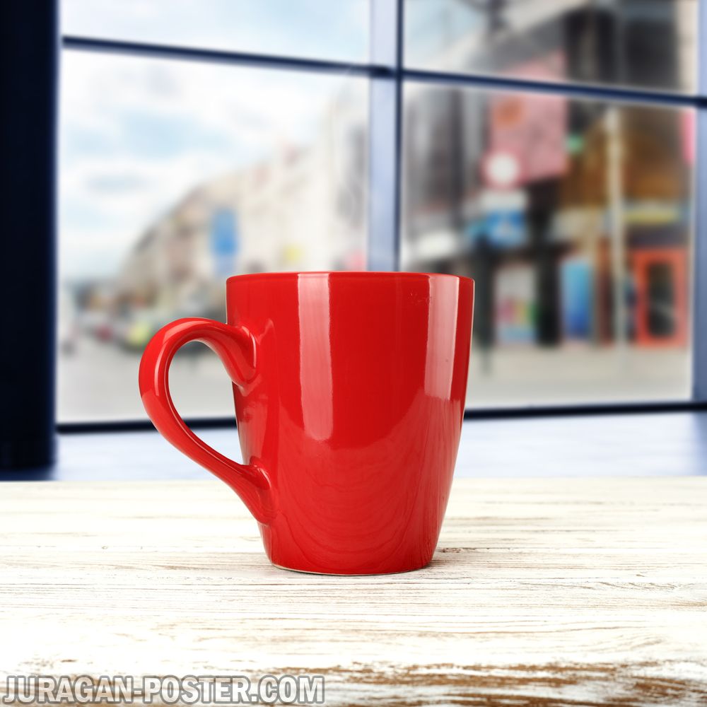 Collection of coffee cup girl drinks coffee – Jual Poster 