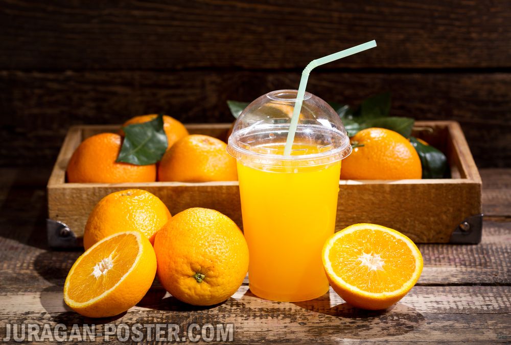 Fresh juices with fruits and vegetables Jual  Poster di 