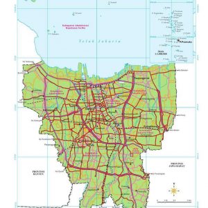 Jual Peta Provinsi Indonesia Lengkap