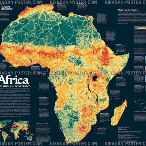 Jual Peta Benua Afrika Lengkap