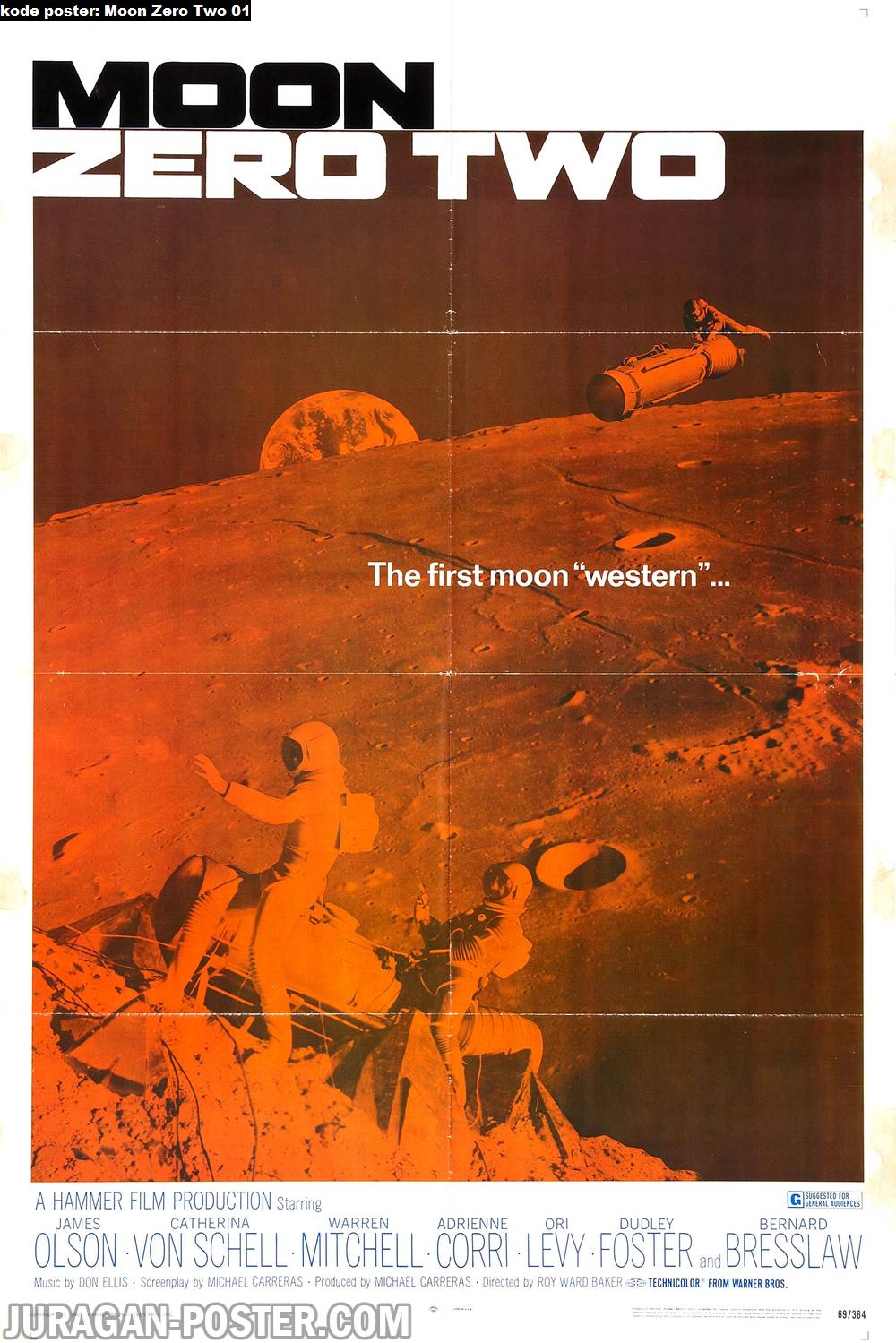 Moon Zero Two 01 Jual Poster Di Juragan Poster